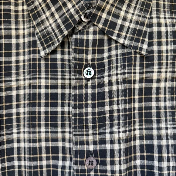 Lorenzini Italian cotton linen shirt - Picture 3 of 5